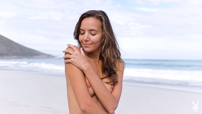 Model Katya Clover in Sea Breeze